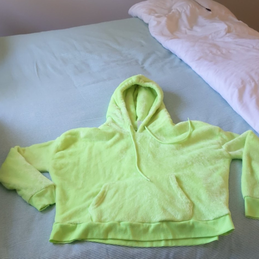 Yellow Green neon hoodie